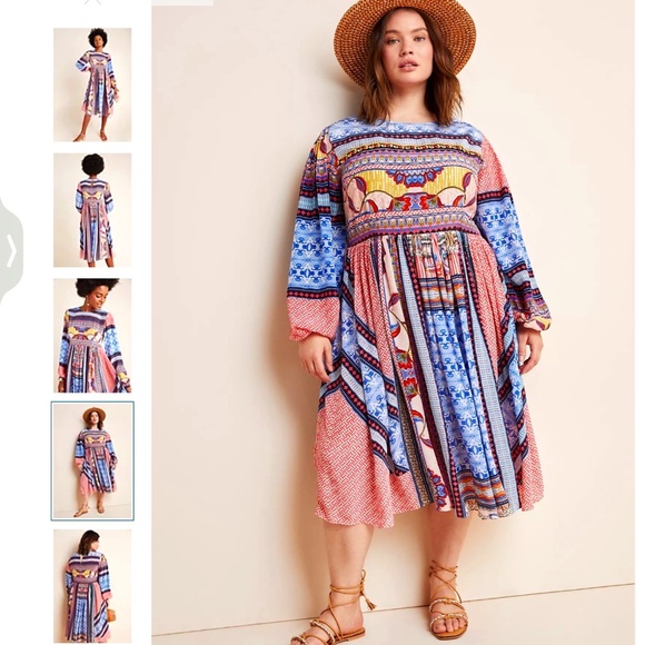 Marcelina Midi Dress - NWT - Picture 1 of 5